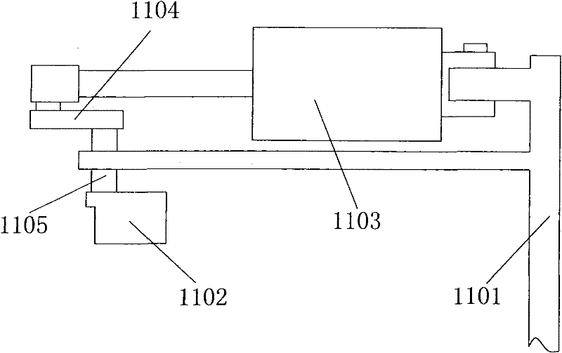 Assembly line for automobile first-generation hub bearing