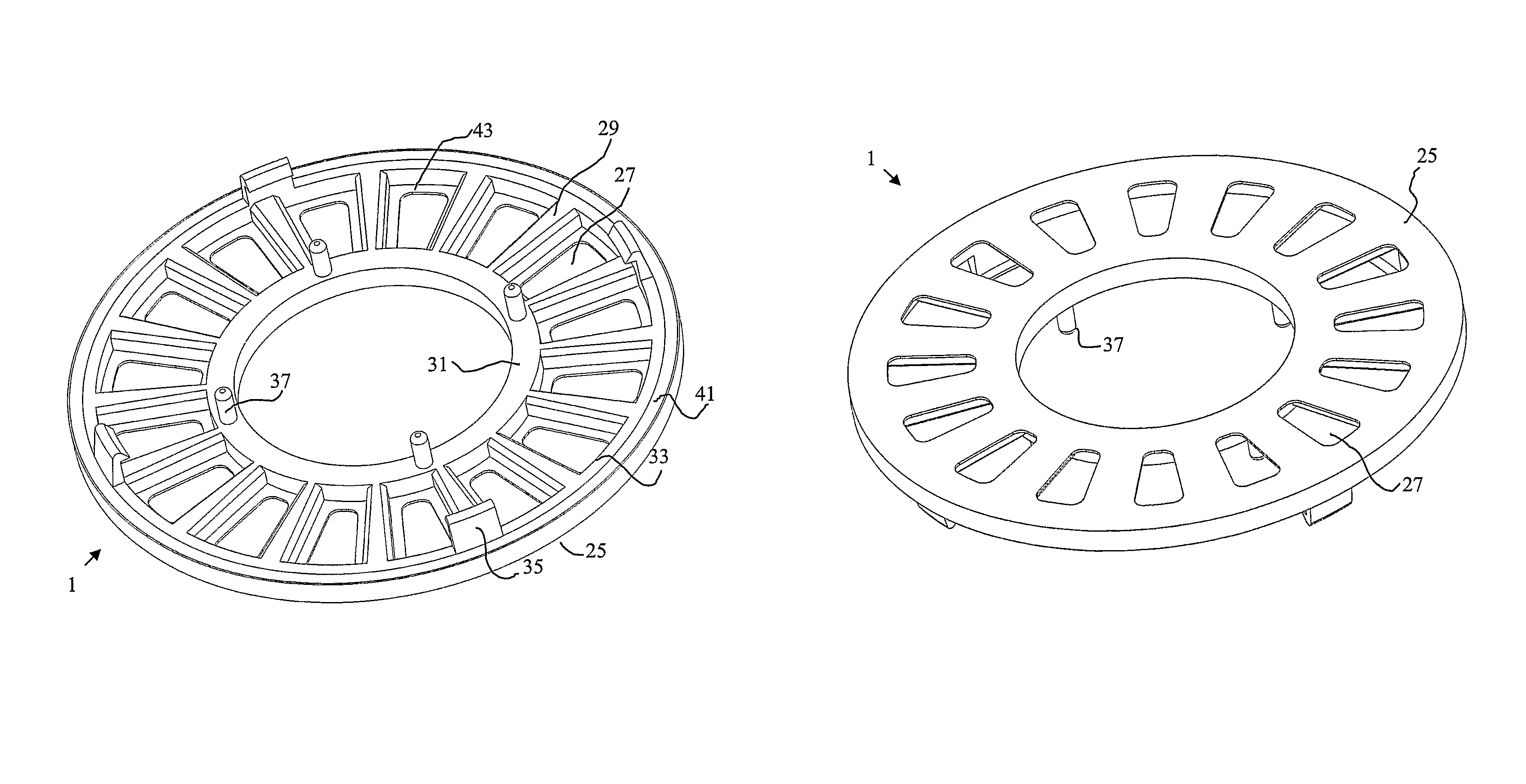 Rotor magnet positioning device