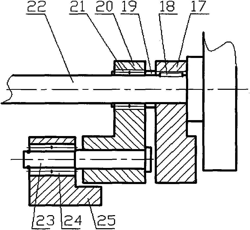 Secondary variable pendulum chaotic vibrating mill