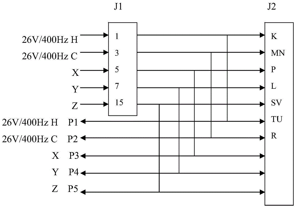 Radio compass system test adapter