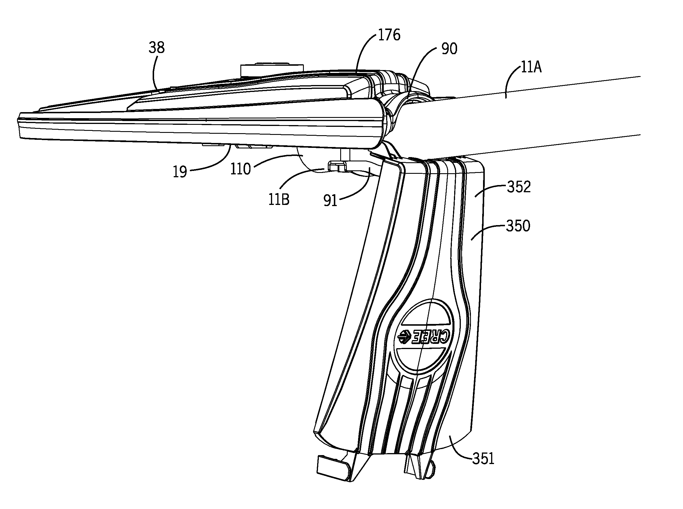 Light-fixture support assembly