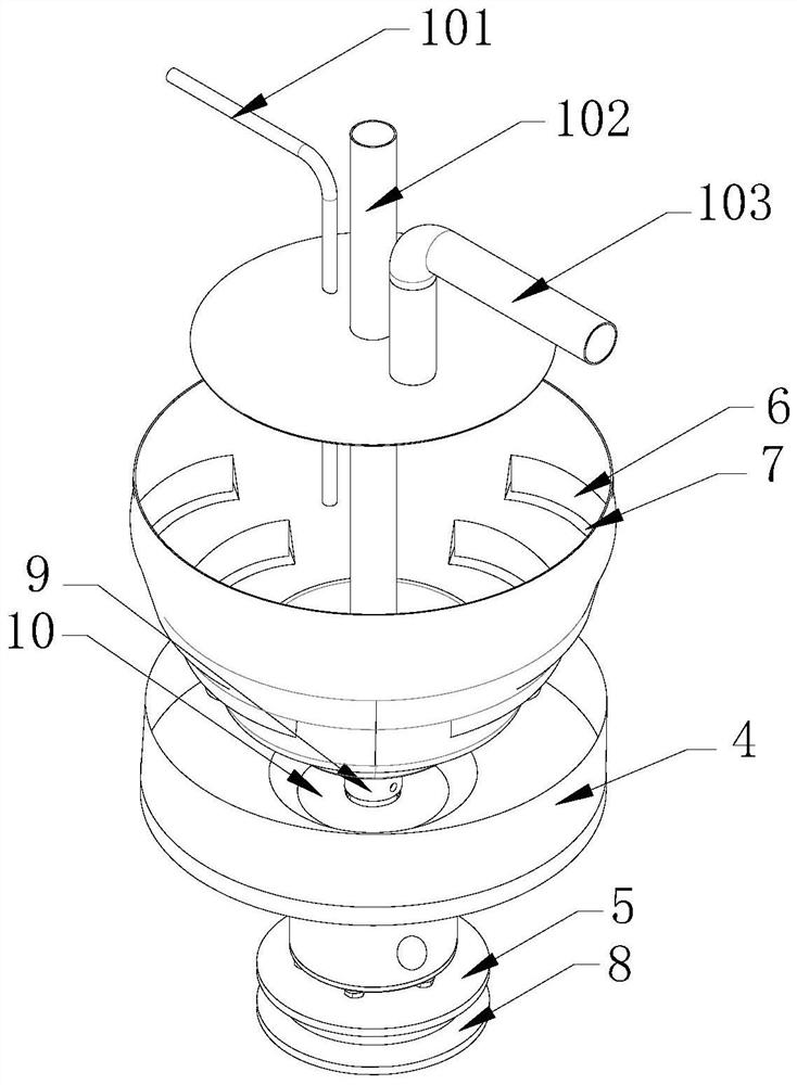 Cleaning agent preparation device, dry cleaning agent preparation method and novel dry cleaning agent