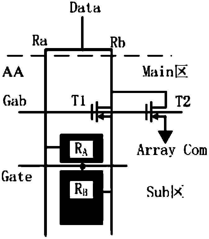 Array substrate and liquid crystal display panel