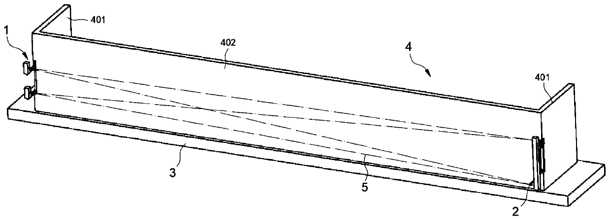 Laser scanning anti-clamping system suitable for rail traffic station door and control method of laser scanning anti-clamping system