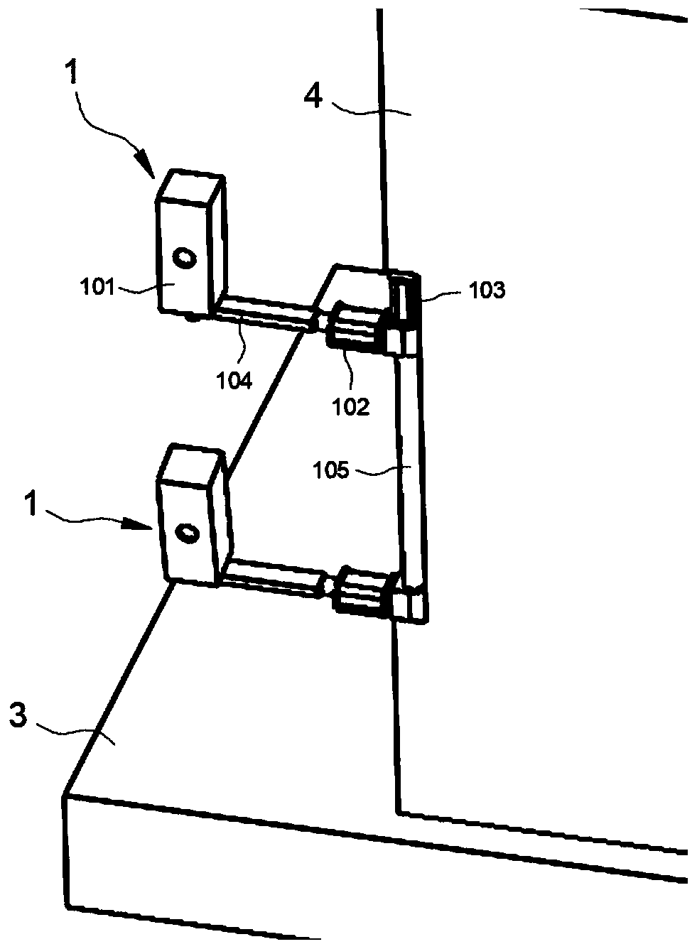 Laser scanning anti-clamping system suitable for rail traffic station door and control method of laser scanning anti-clamping system