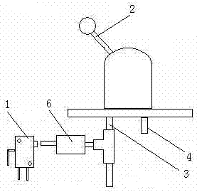 A vehicle parking brake detection reminder alarm system