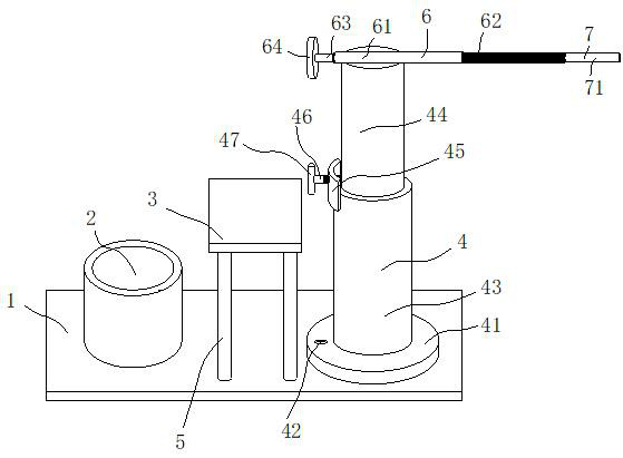 An ear canal nursing device and nursing method for otolaryngology nursing