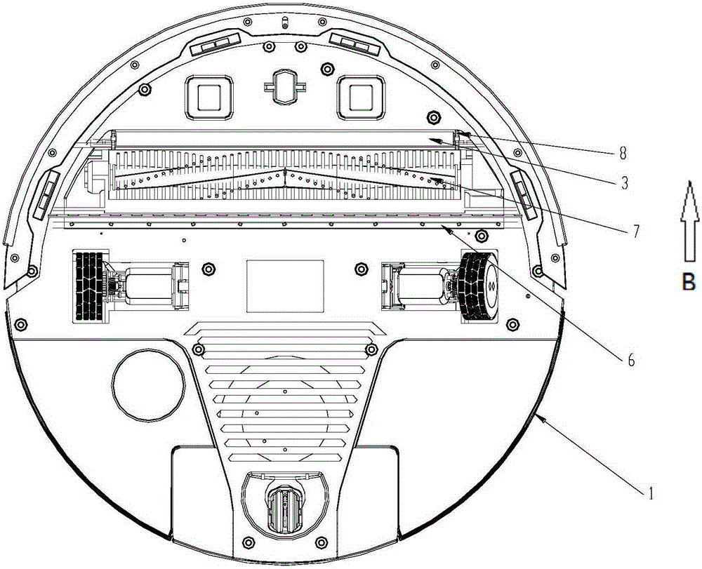 Self-moving cleaning robot