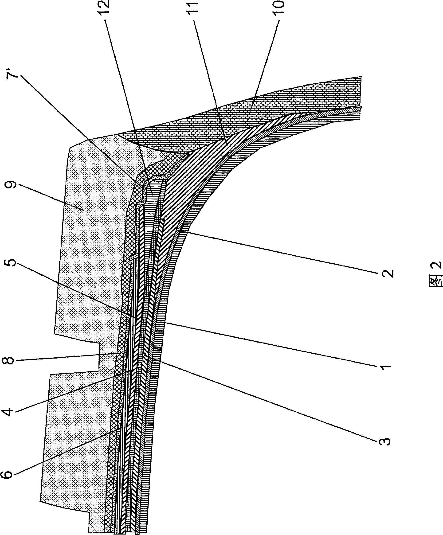 Vehicle pneumatic tires with cap/base tread