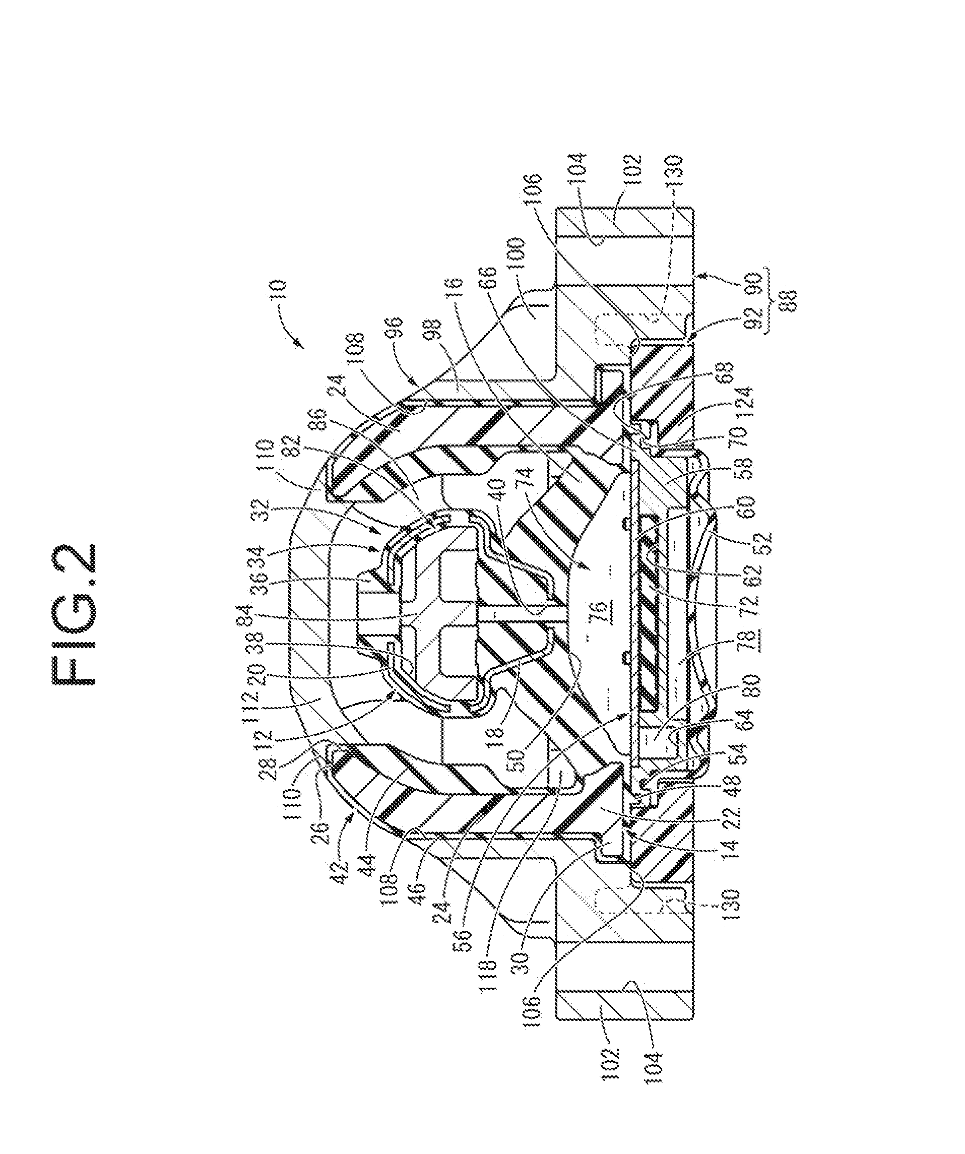 Vibration damping device