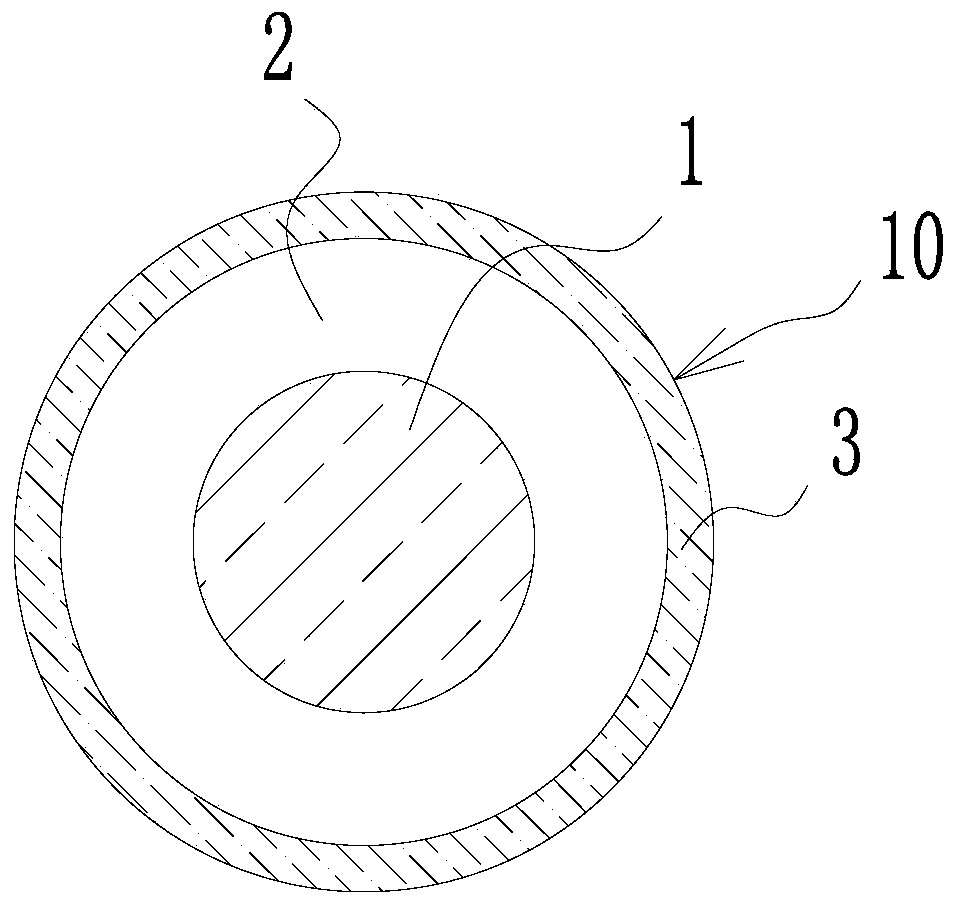 Method for manufacturing large-section high-resolution flexible optical fiber image transmission bundle