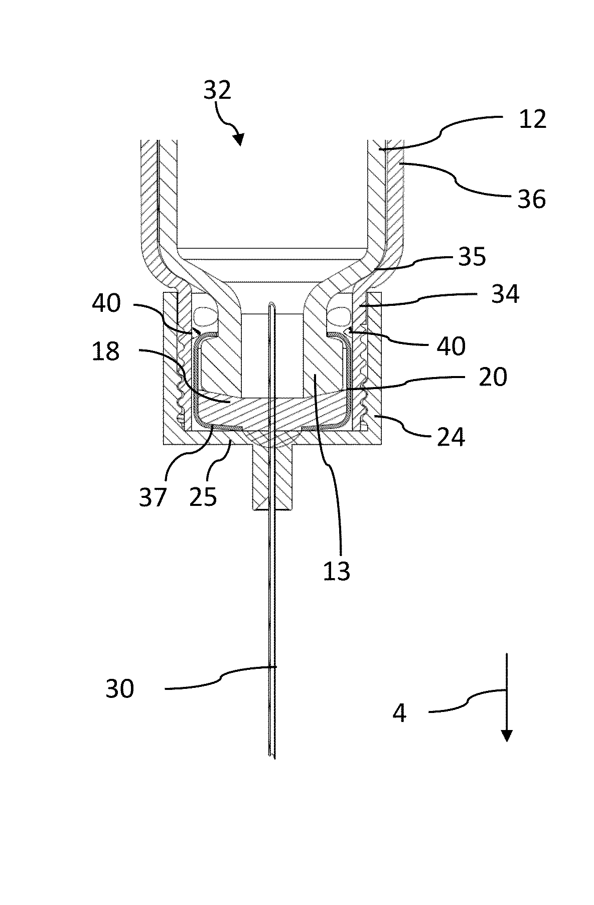 Cartridge holder and drug delivery device