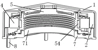 Anti-torsion lens driving device