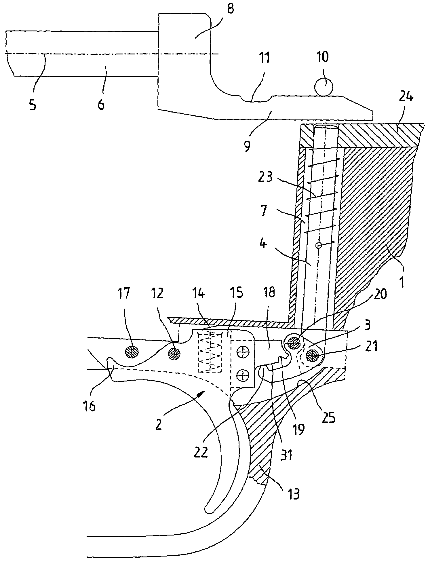 Small arm firing mechanism