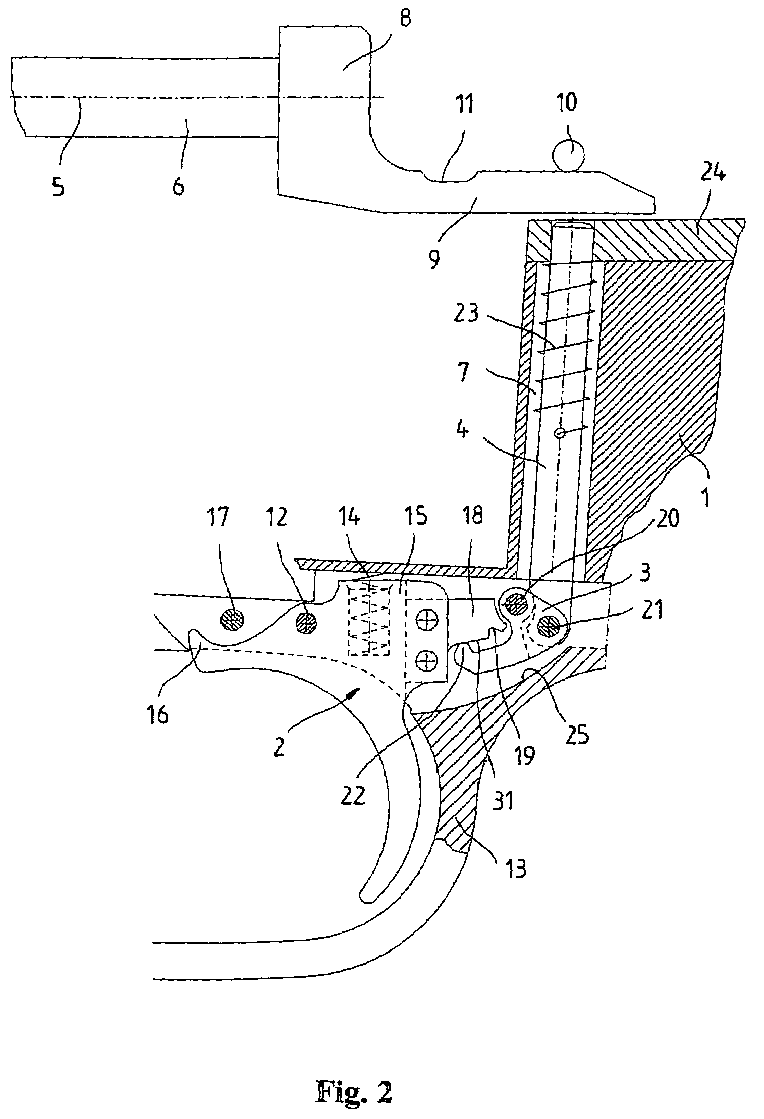 Small arm firing mechanism