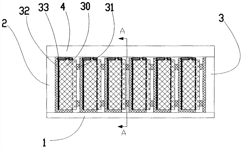 Temperature controllable type lithium ion battery module for vehicles