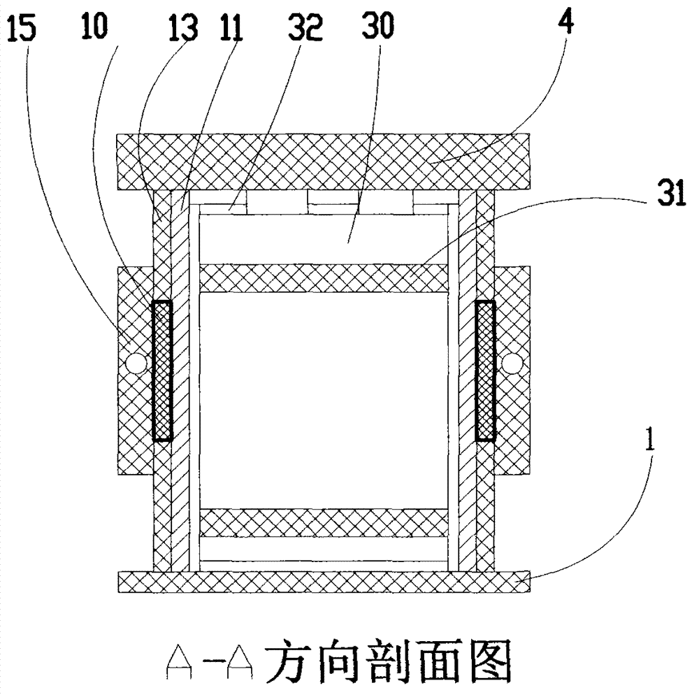 Temperature controllable type lithium ion battery module for vehicles