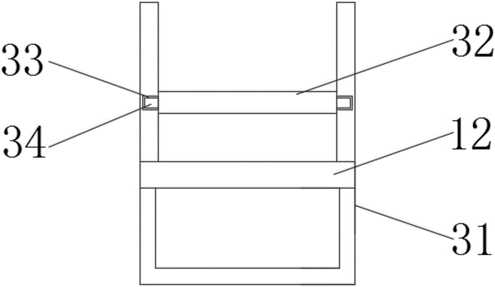 Movable device facilitating keel mounting by operators during house ceiling suspension