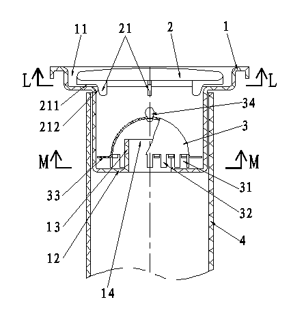 Fast drainage safety floor drain