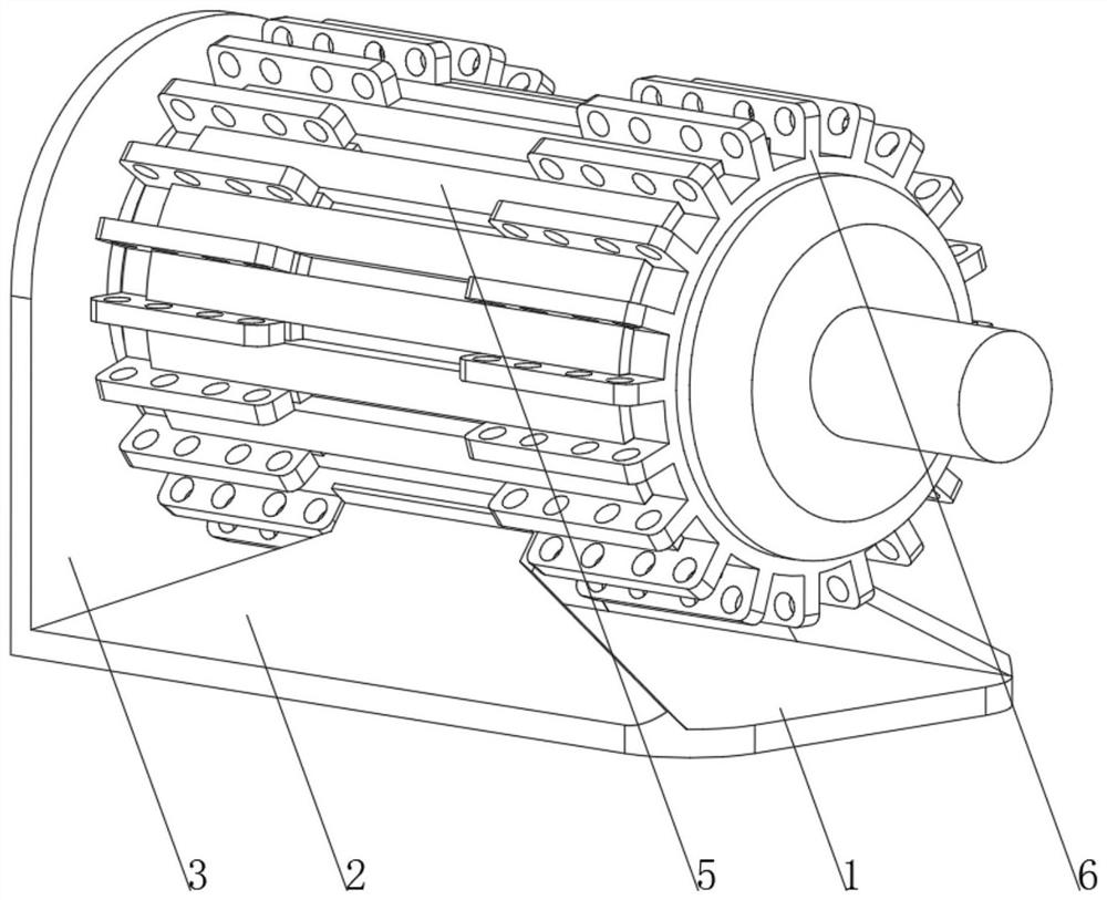 A cooling motor