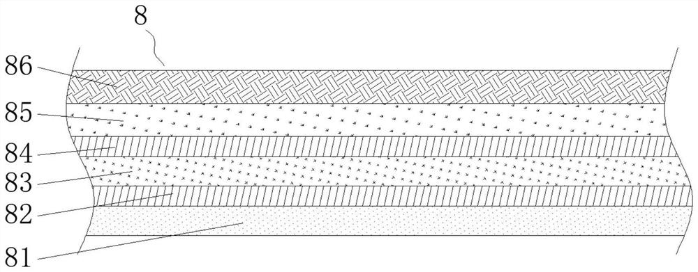 Infantile pull-up diaper and production process therefor