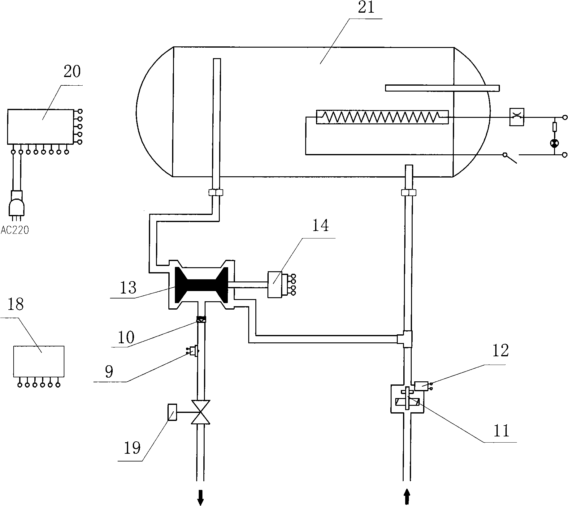 Intelligent thermostatic valve