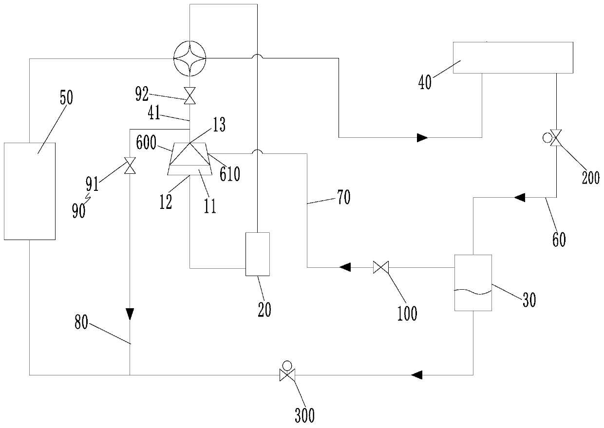 Air conditioner system, air conditioner and defrosting control method of air conditioner