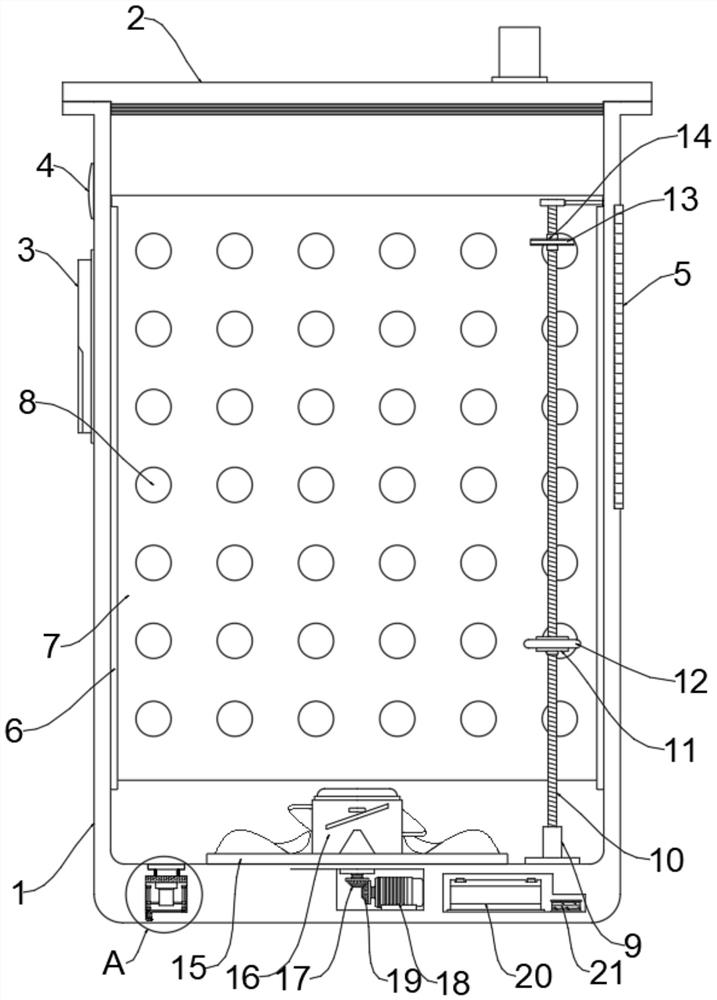 Acid and alkali resistant barrel with PH value display function and using method thereof