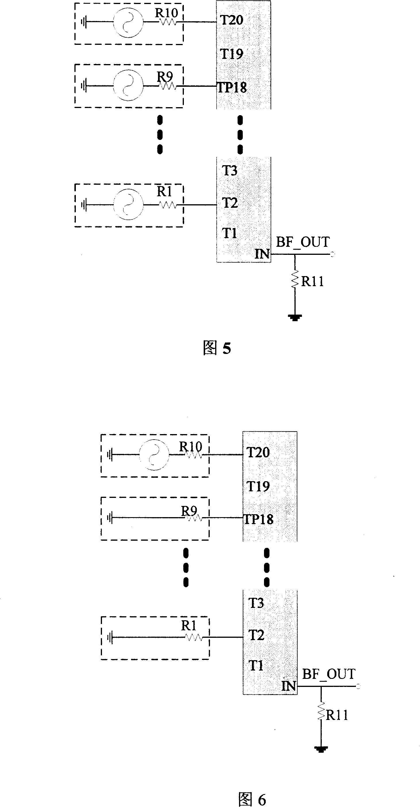 Method and device for synthesizing simulation wave beam in continuous wave doppler modular