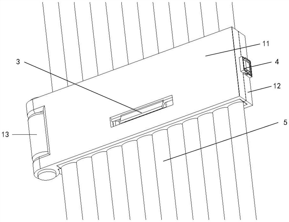 Cable management frame device and cable welding equipment