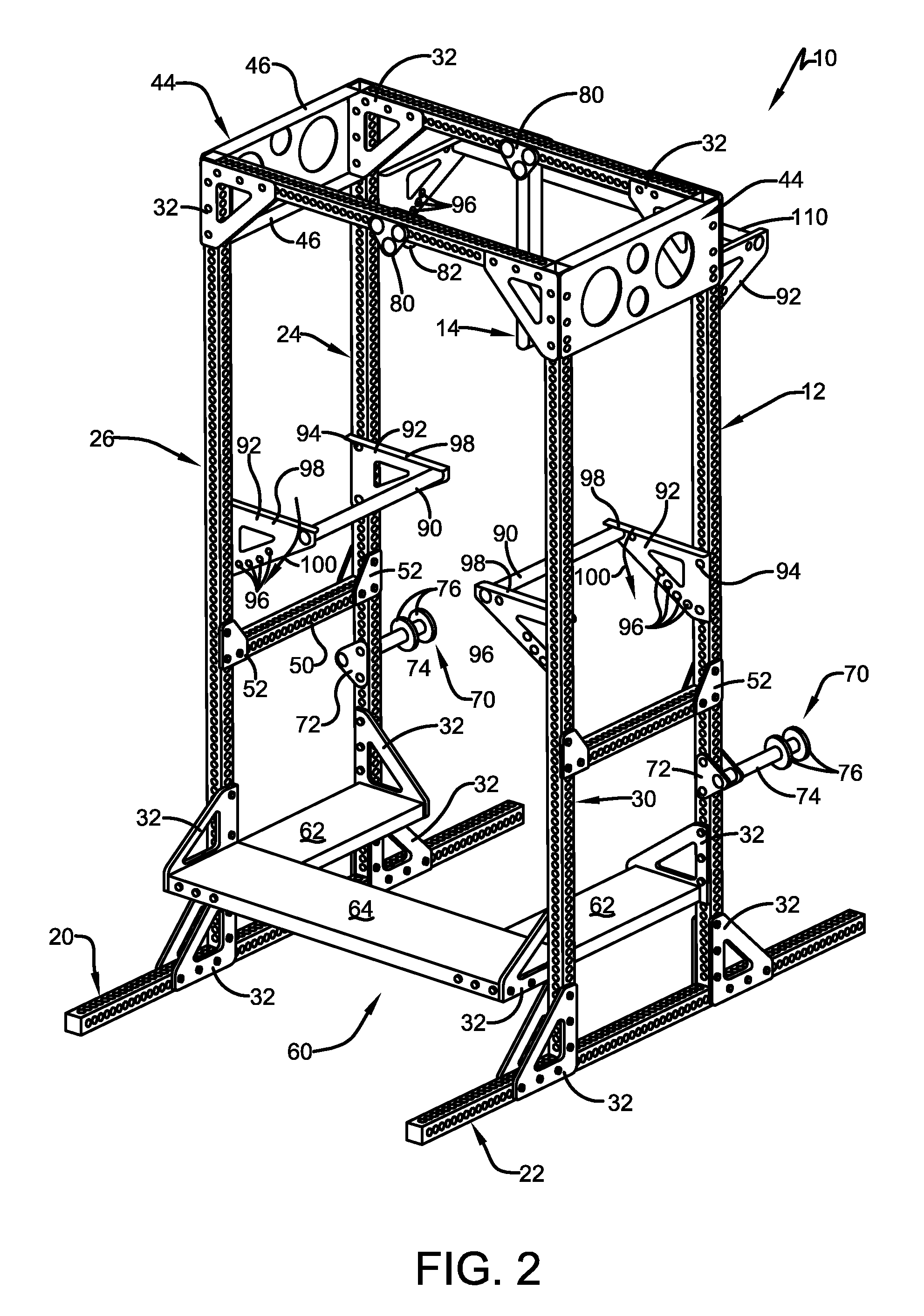 Body weight trainer