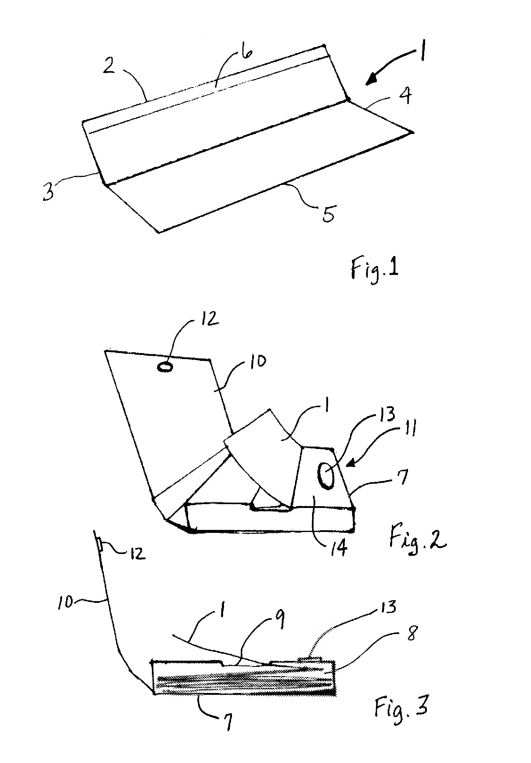 Interleaved Transparent Cellulose Paper with Opaque Adhesive