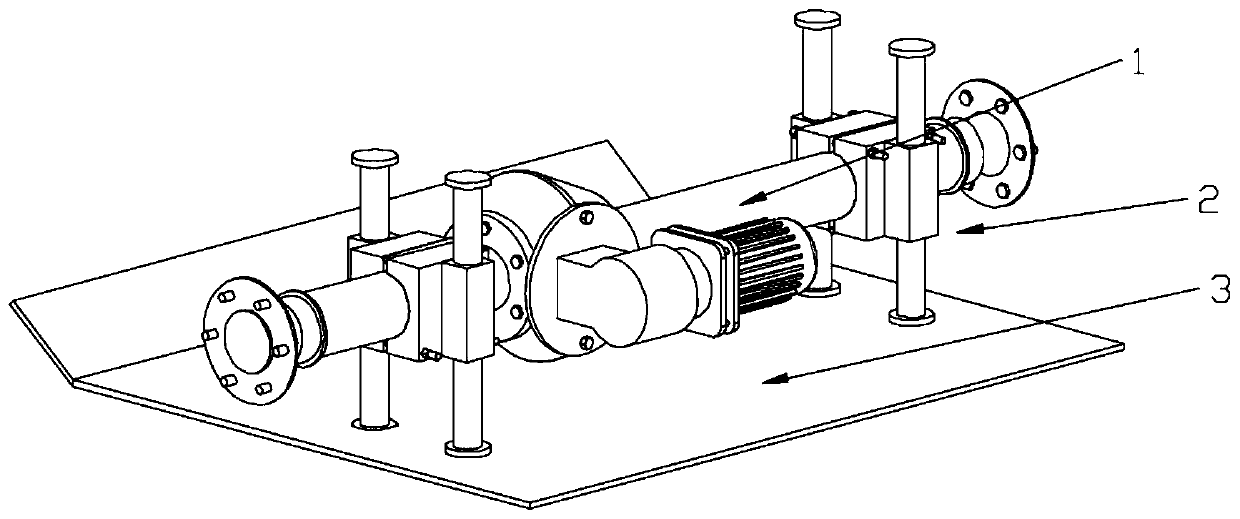 Anti-collision rear axle of electric vehicle