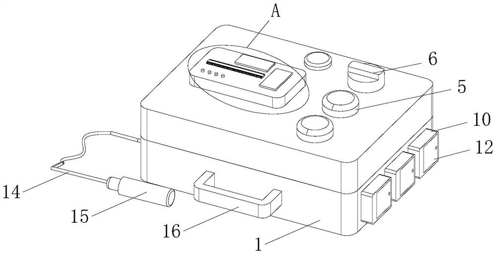 Pressure measuring device for hydroelectric power generation based on wireless communication