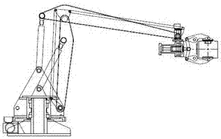 A method of using a manipulator to complete the grouping of raw anode carbon blocks