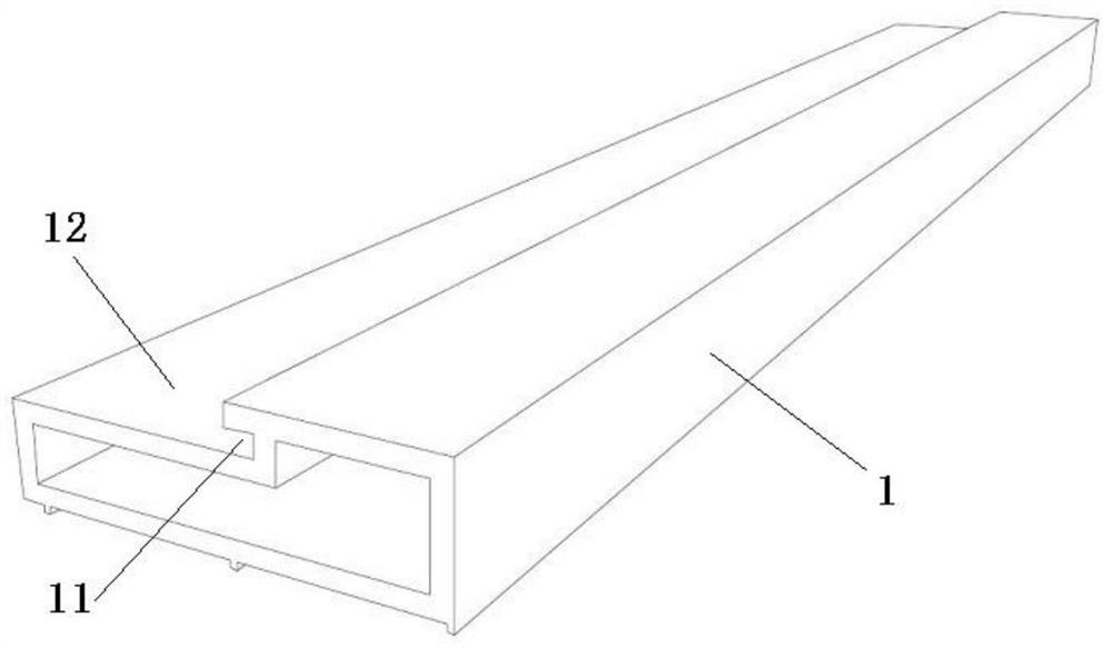 Wall panel quick installation structure and installation method