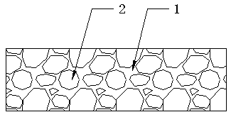 Aerogel composite glass preparation method