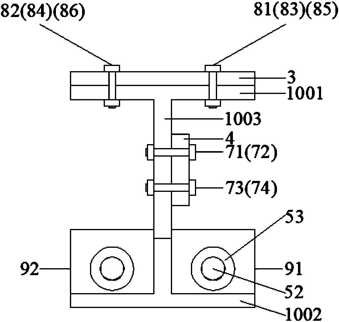 Self-resetting deformation compatibility floor slab joint structure