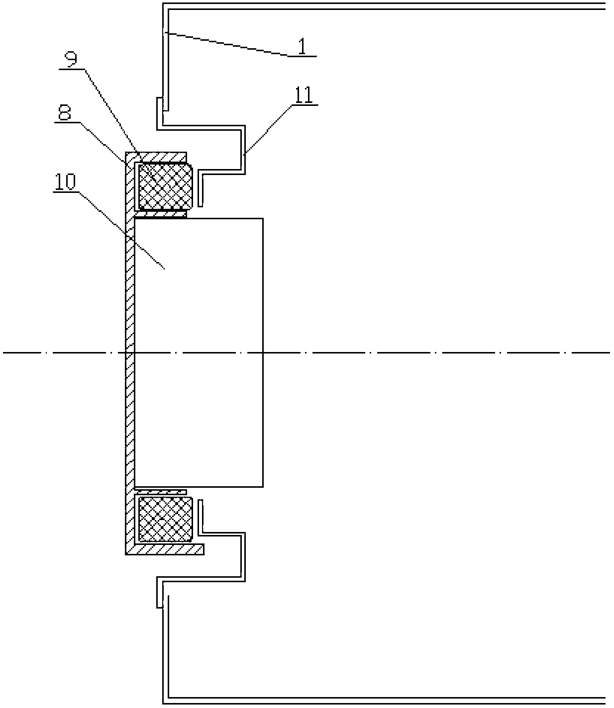 Mudding-free type testing coke oven