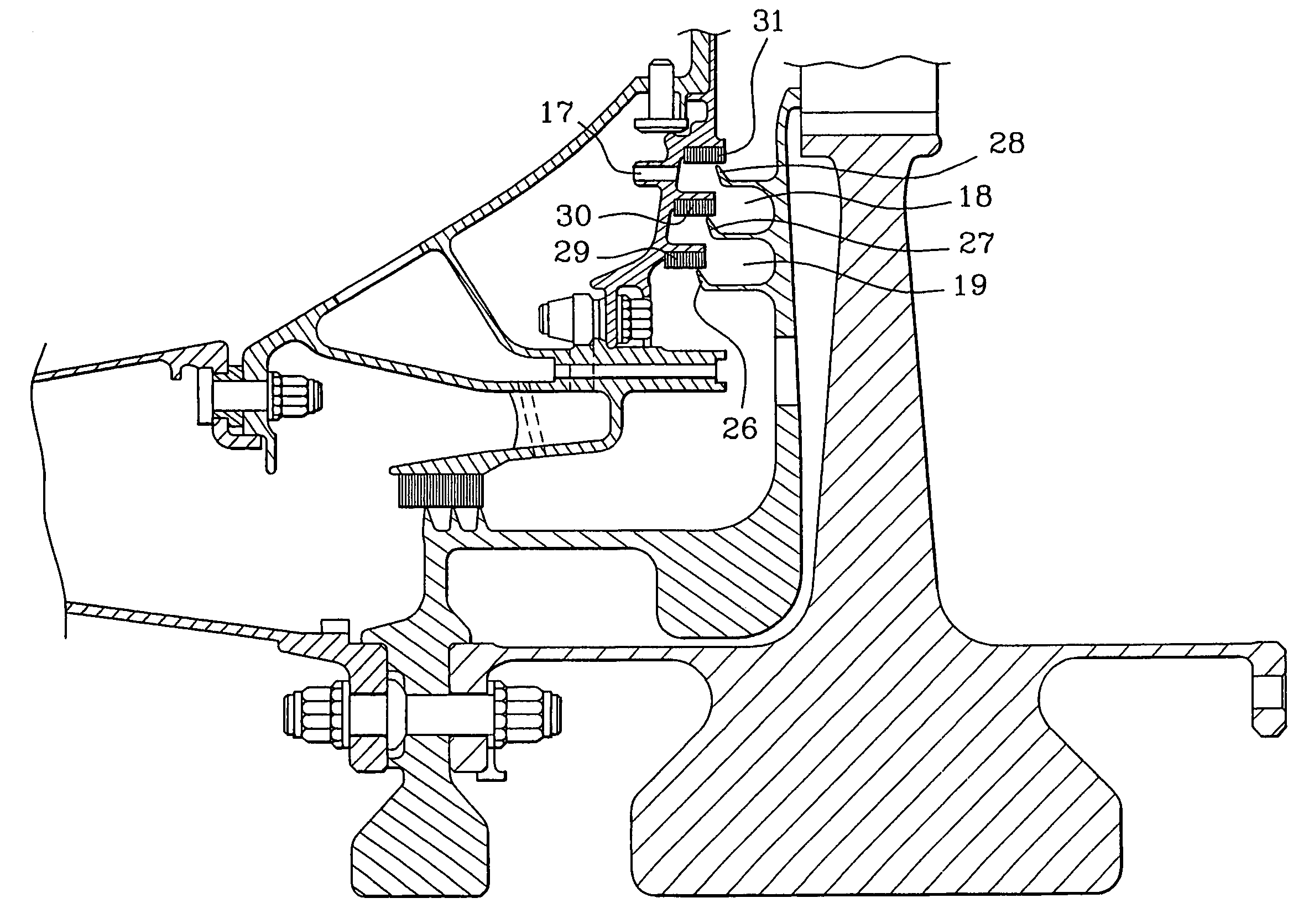 Gas turbine stator