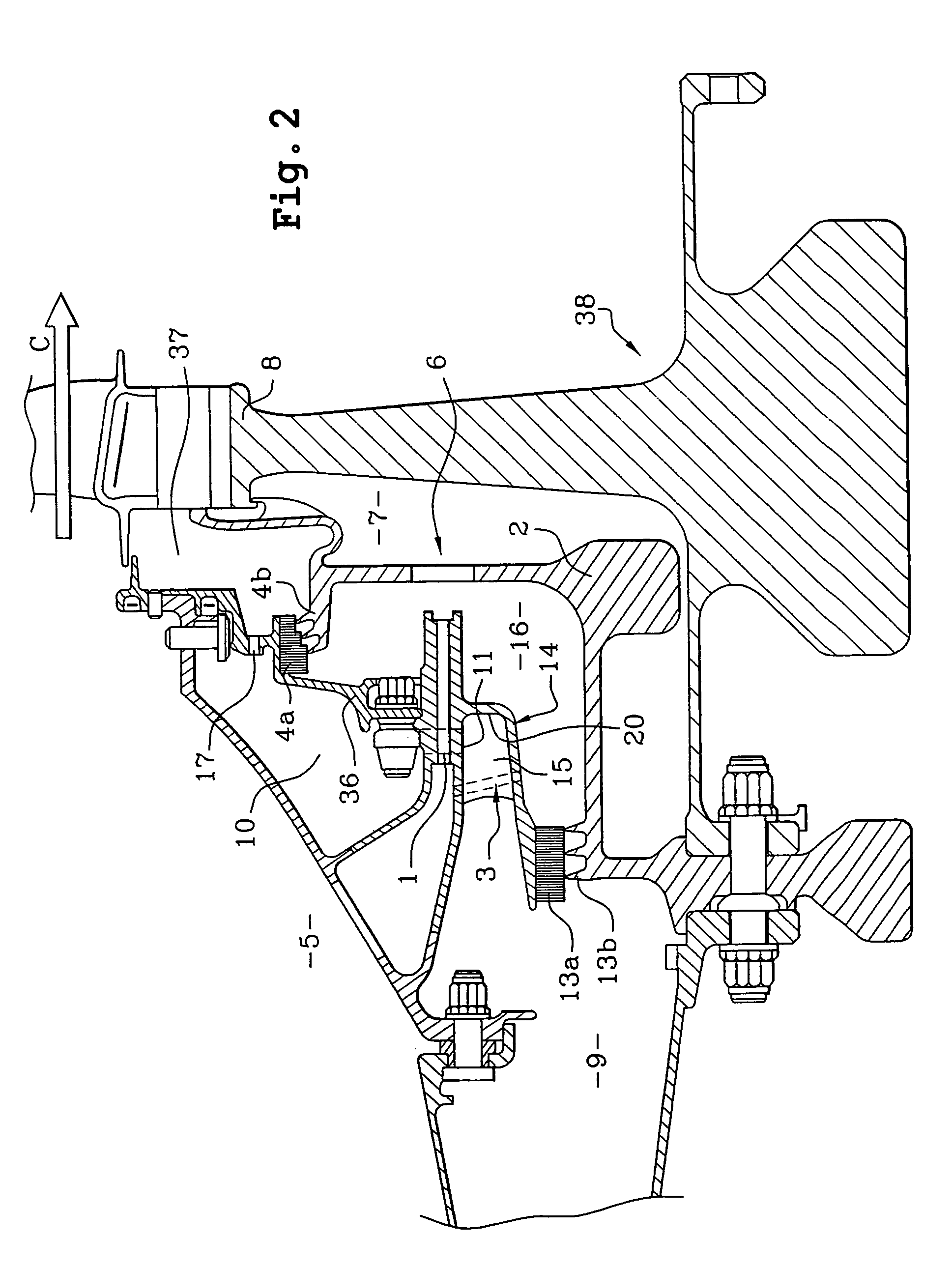 Gas turbine stator