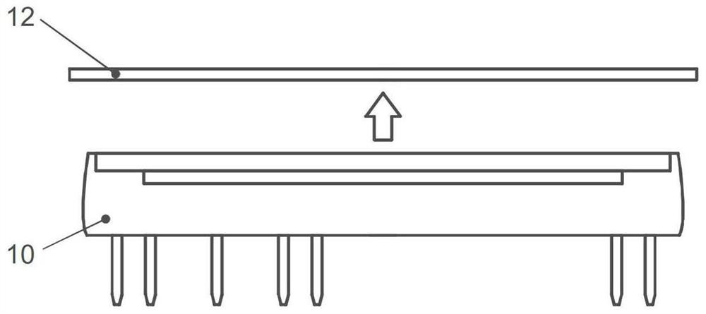 Method for producing cooled power electronics module