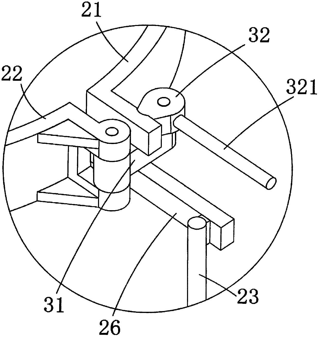 Complete set clasping hoop and application method