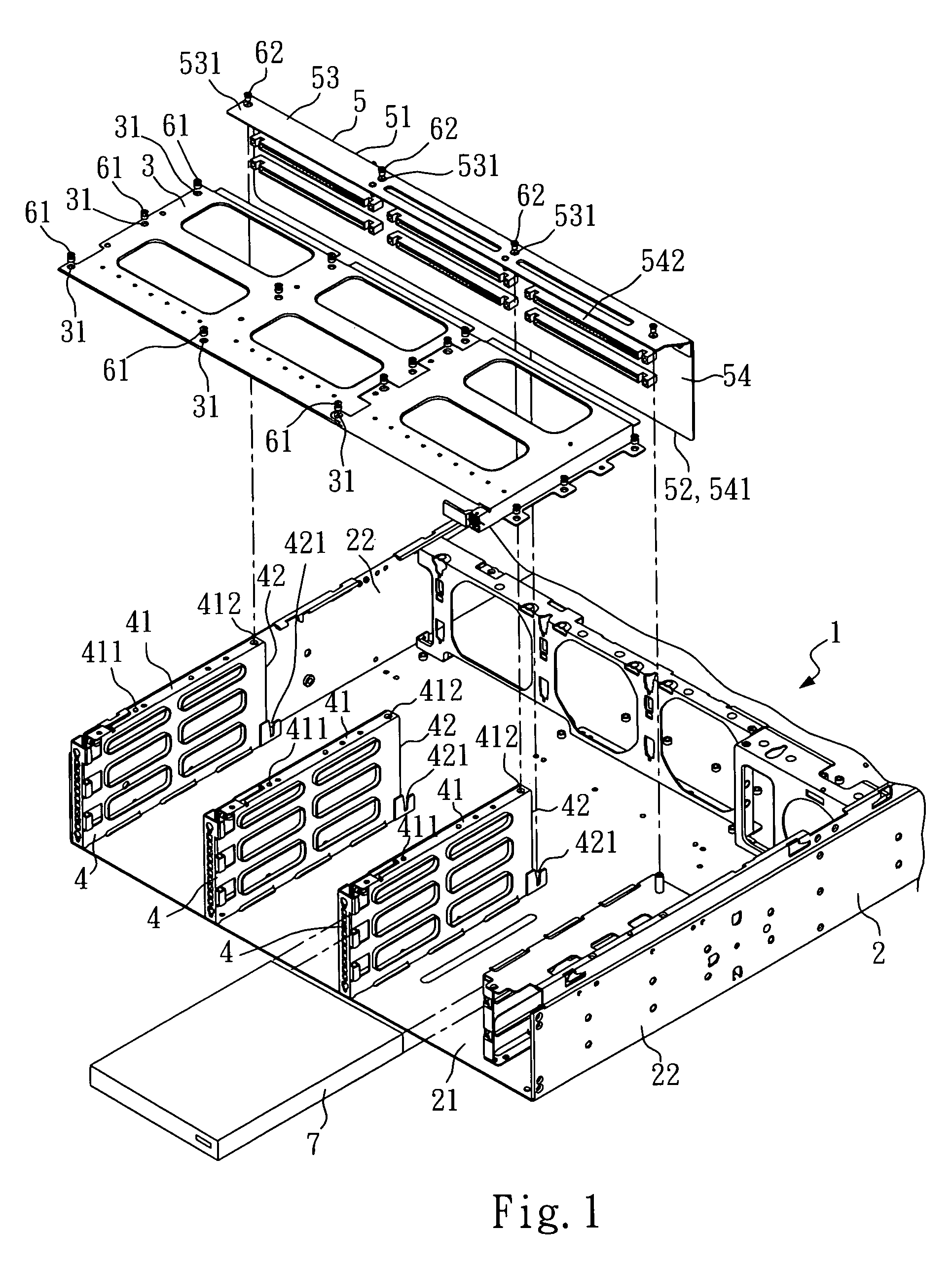 Support frame structure