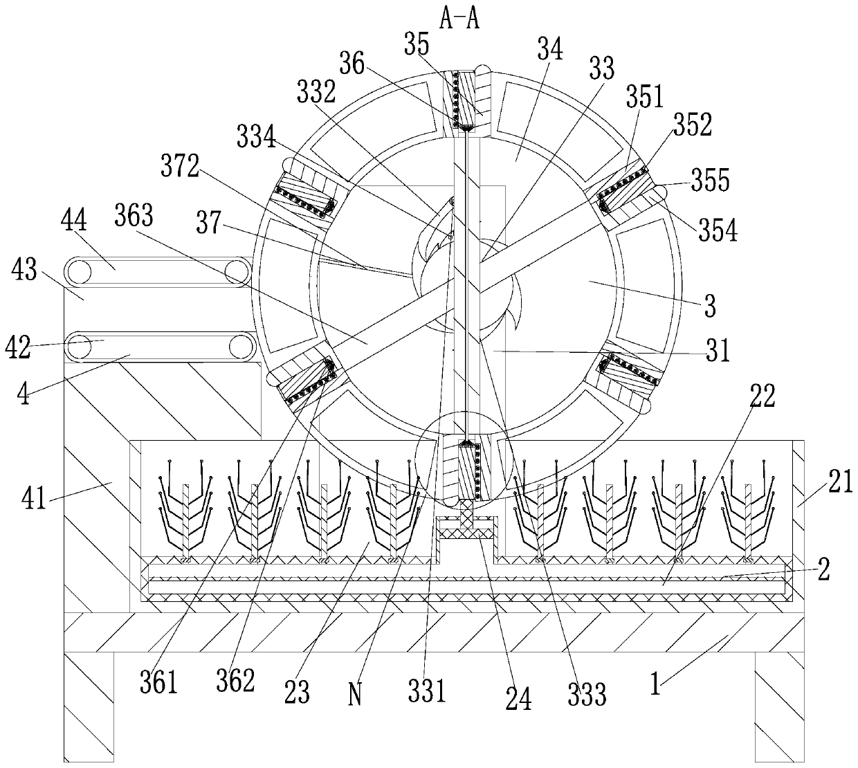 Anti-corrosion and mothproof treatment method for artificial board blanks after molding