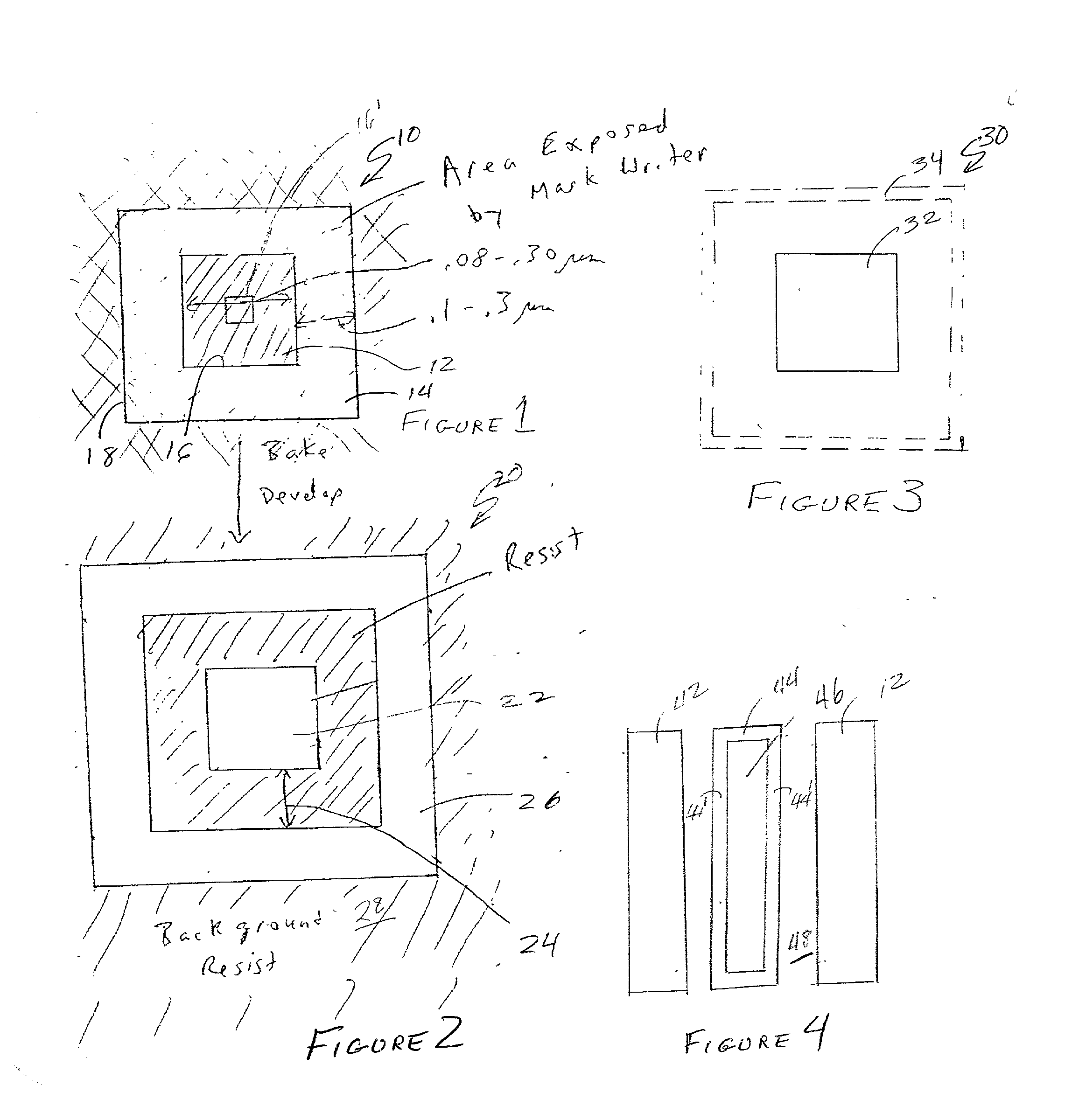 Assist features for contact hole mask patterns