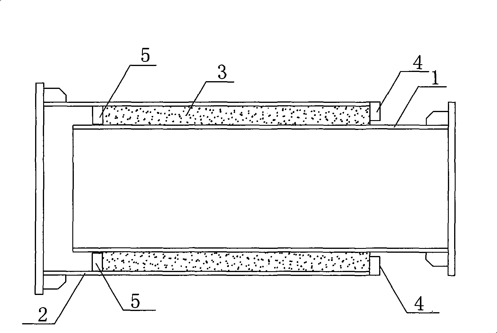 Dissipative element of grouting sleeve