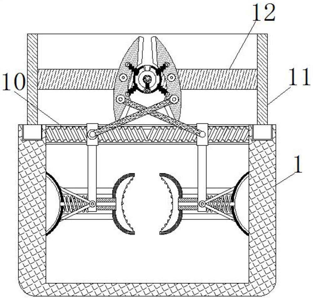 Orthopedic fixing device for automatically spraying disinfectant