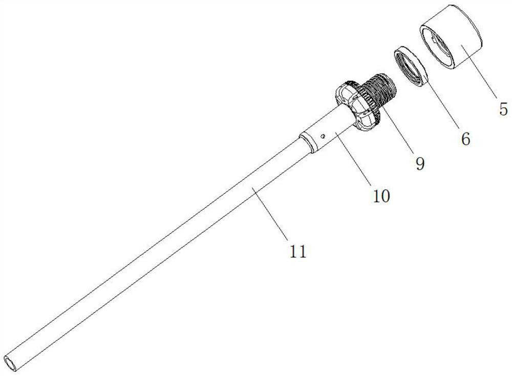 Metal-free environment-friendly umbrella structure