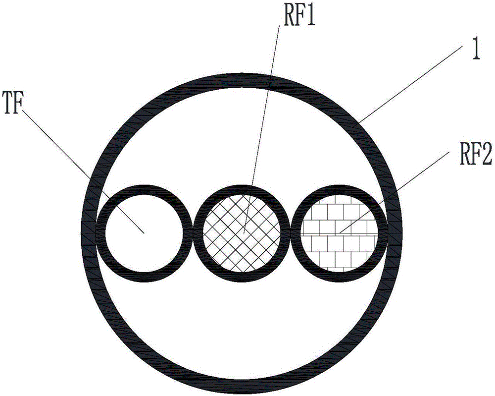 Reflective fiber sensor for liquid temperature measurement